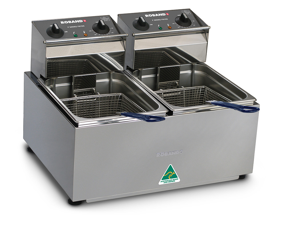 Roband Countertop Twin pan Fryer