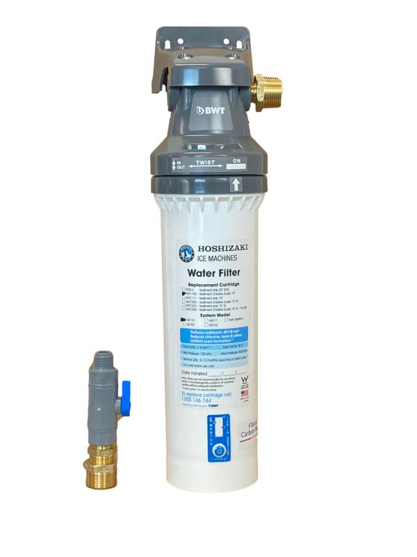 Low capacity complete Water Filter System -Suitable for up to 75kg production ice machines