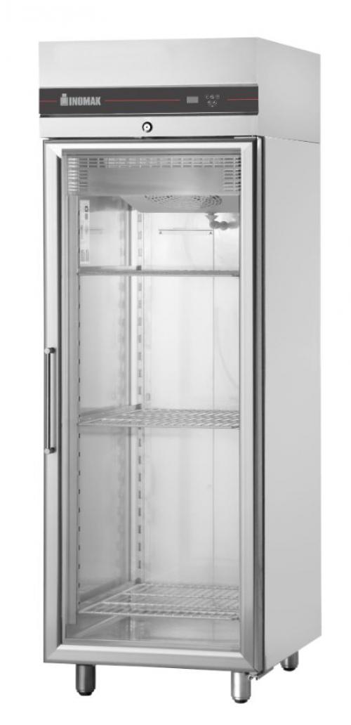 Inomak Single Glass Door Upright Fridge 654L