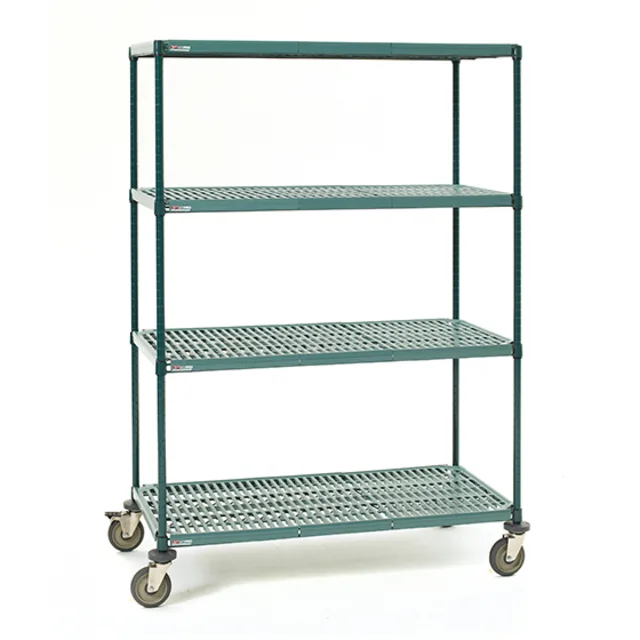 4 Shelf Mobile Shelving Kit