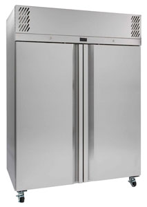 Williams Garnet Foodservice 2 Solid Door Upright Fridge 1270Ltrs